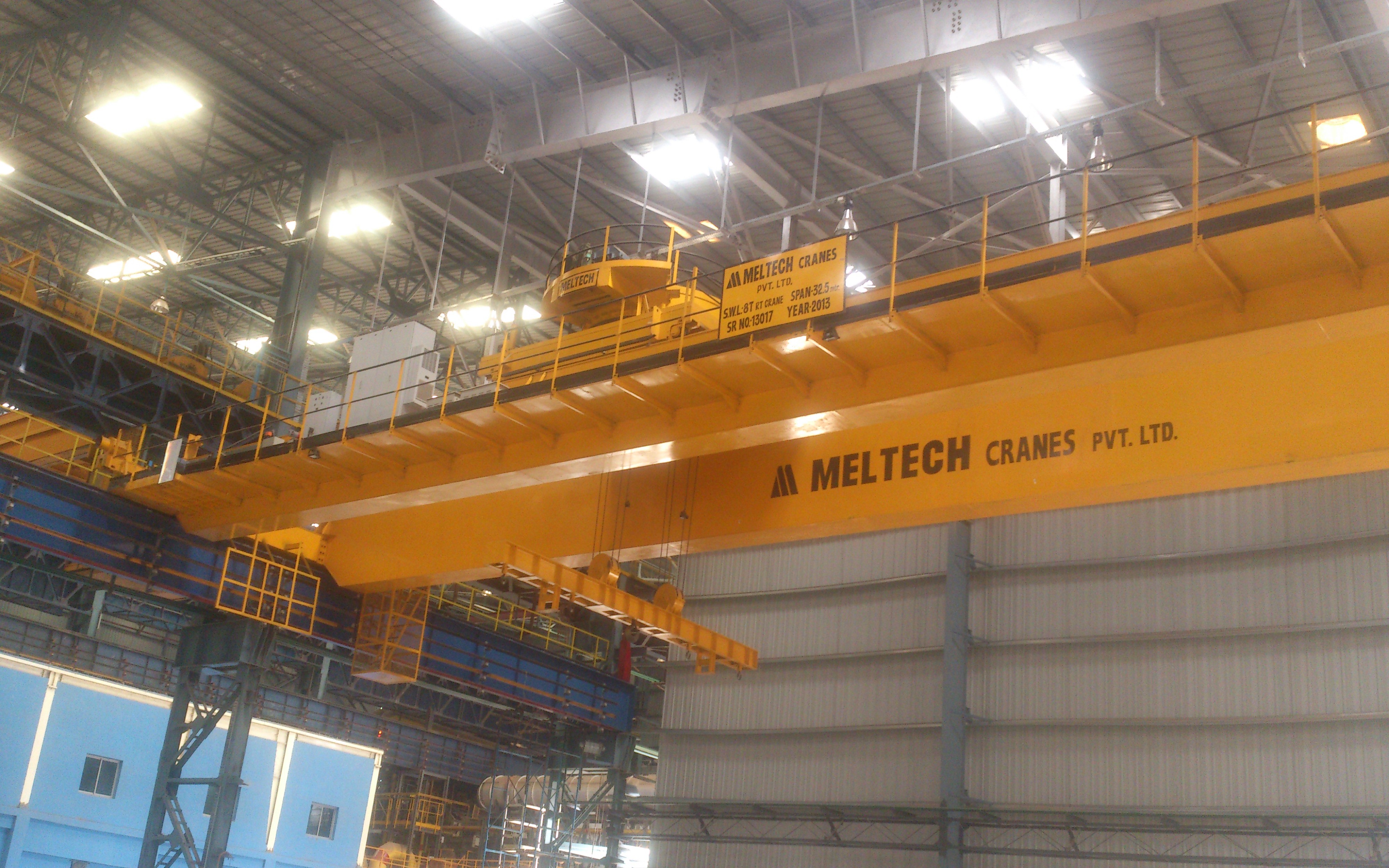 Best Rotating Trolley Cranes Made In India - Meltech Cranes